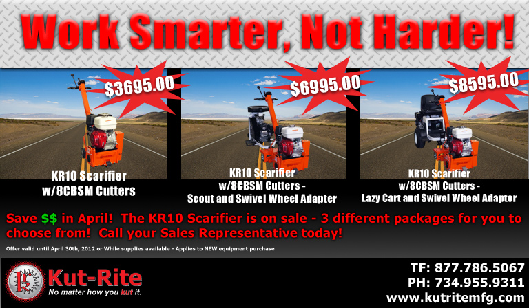 KR10 Scarifier Sale