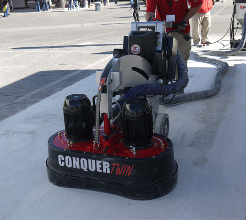 Conquer Twin Concrete Grinder