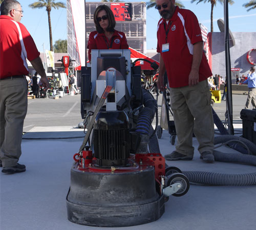 Conquer Twin Concrete Grinder