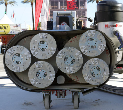 Conquer Twin Concrete Grinder