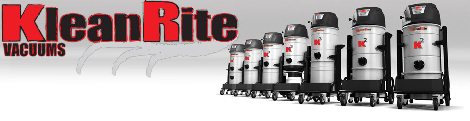 KleanRite&trade; Concrete Vacuums
